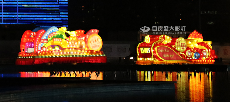 夜間巡游花車，彩車制作