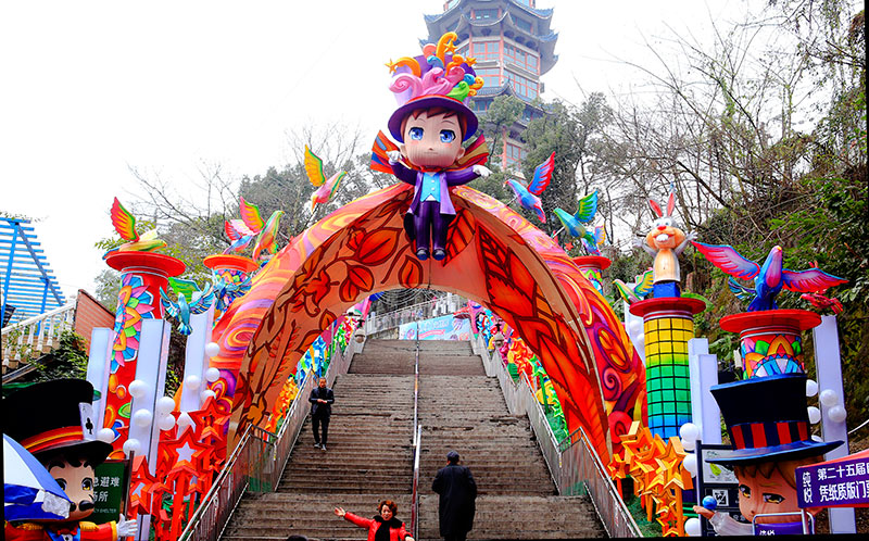 過道彩燈，彩燈制作，
